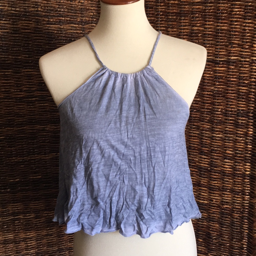 Purple washed tank